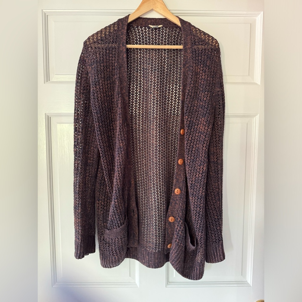 Fossil Loose Knit Cardigan